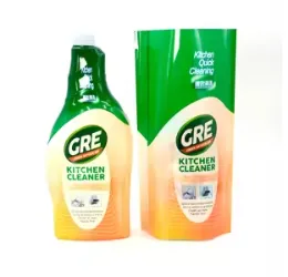Cleaning agents shrink labels 